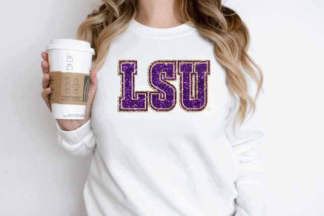 Lsu women's apparel top